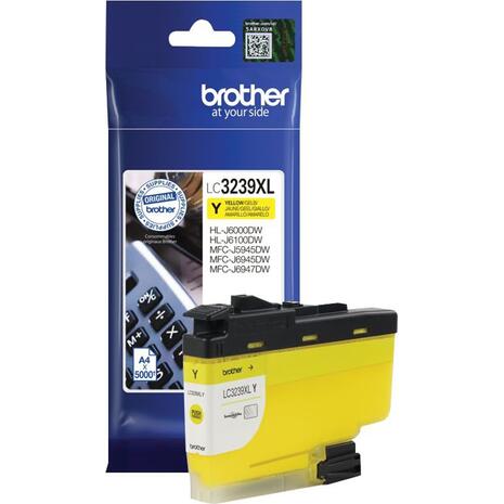 Μελάνι εκτυπωτή Brother Inkjet LC-3239XLY Yellow (LC-3239XLY) (BRO-LC-3239XLY) (Yellow)